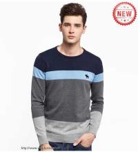 heren abercrombie and fitch crewneck truien gestreept blauw donkergrijs Wholesale Store hiqyz721